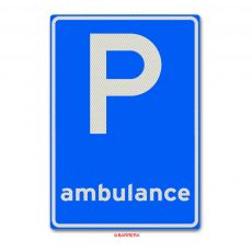 parkeergelegenheid voor ambulance