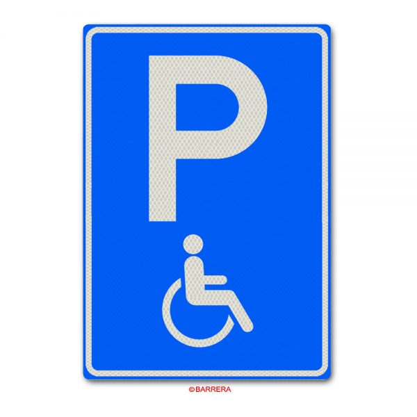 gehandicapten parkeerplaats