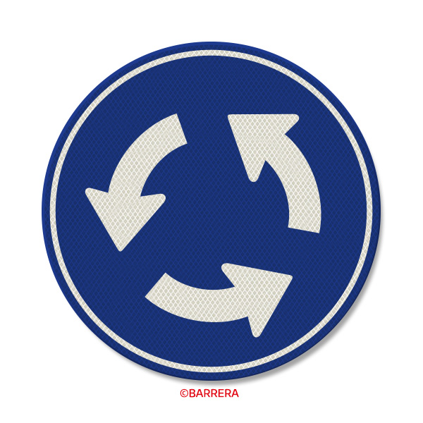 Rotonde verkeersbord