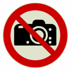 verboden te fotograferen