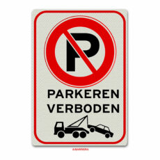 verboden te parkeren