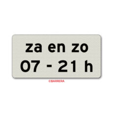 Data en tijden onderbord