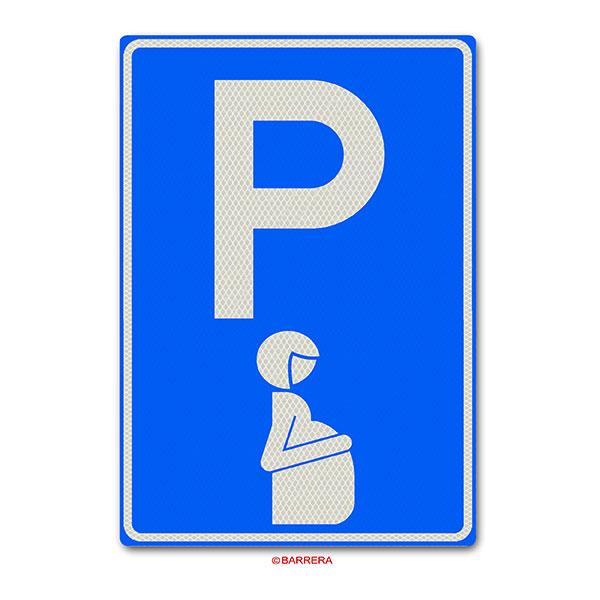 Parkeerplaats voor zwangere vrouwen