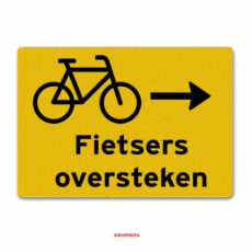 fietser oversteken