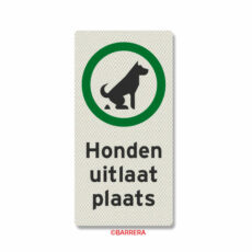 Honden uitlaatplaats