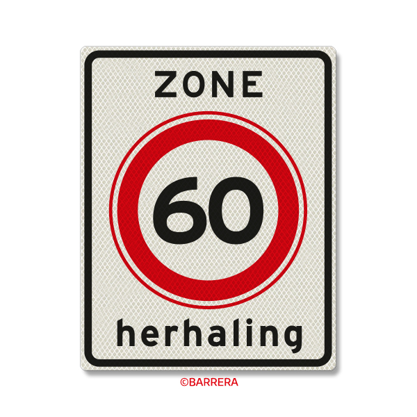 Herhaling 60 km zone