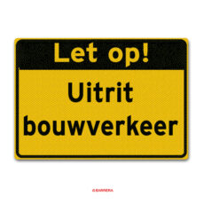 uitrit bouwverkeer