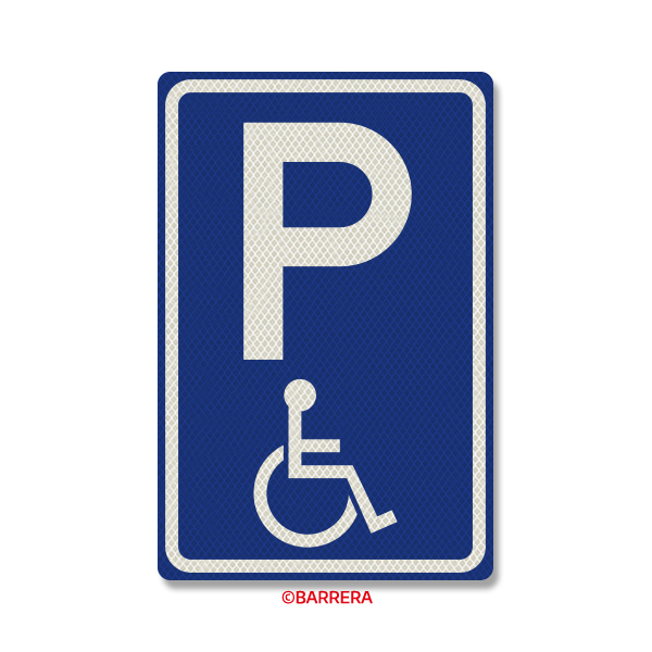 Mindervaliden parkeerplaats