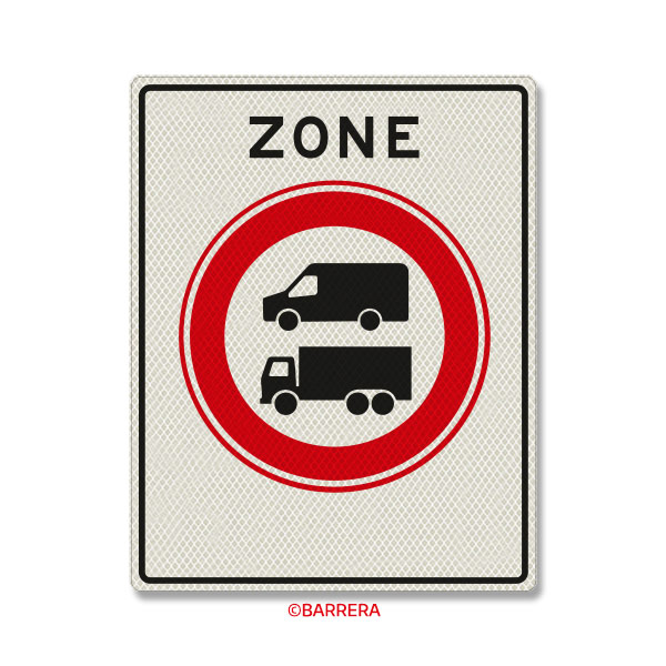 Zone gesloten vanwege nul-emissie