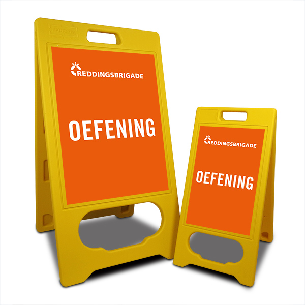 Oefening Reddingsbrigade