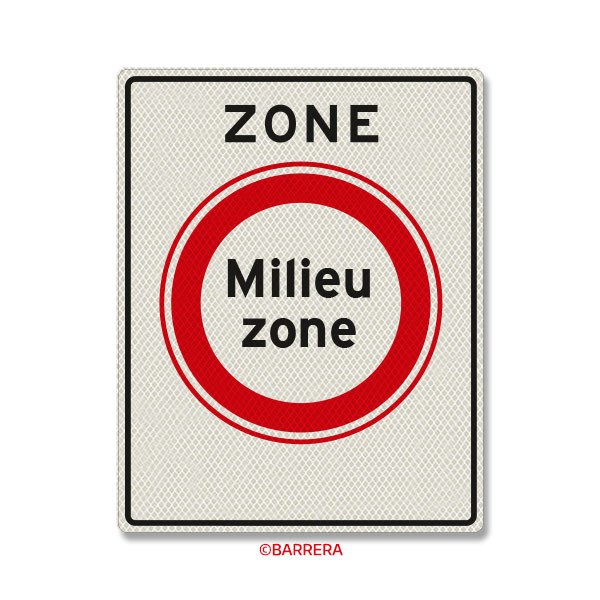 milieuzone bord