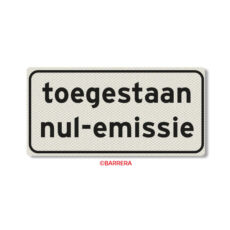 Toegestaan nul-emissie