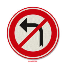 Links afslaan verboden