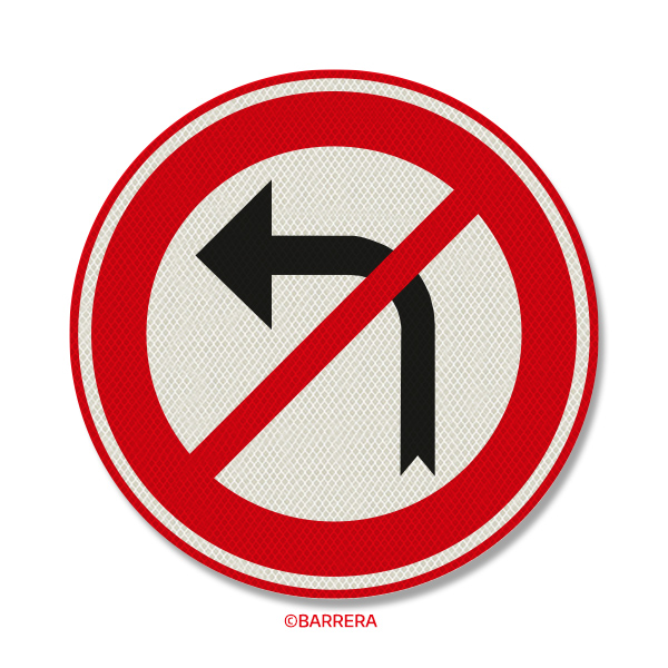 Links afslaan verboden