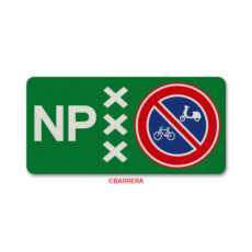 Geen fietsen parkeren